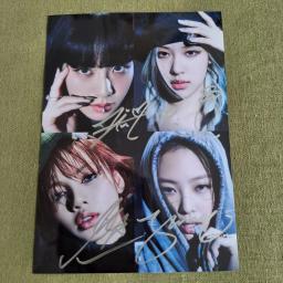 K-Pop Presentes Coleção, autografado, foto assinada, 5*7 - Image 3