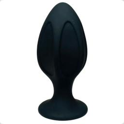 Plug Anal Pequeno em Silicone com Textura de Relevo - Image 1