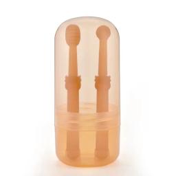 Multifuncional pet pasta de dentes conjunto gato do cão silicone macio escova de dentes cuidado oral filhote de cachorro escova de dentes dental pet kit limpeza dos dentes - Image 2