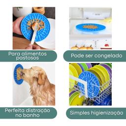 Comedouro Lento Educador Interativo Cães e Gatos Pequenos - Image 2