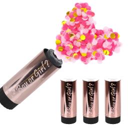 Confetes biodegradáveis para revelar sexo, festa de casamento, aniversário, baby shower, 4pcs - Image 1