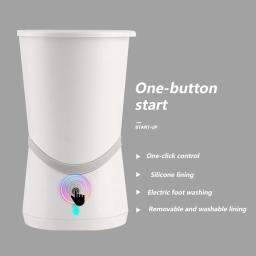 Limpador automático de pata com cerdas de silicone macio Pet Foot Washer Cup, Limpador portátil de pata para cães de pequeno e médio porte - Image 5
