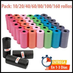 Cão ou animal de estimação cocô sacos saco coletar fezes de gato excrementos, animais rolls preço de fábrica - Image 1