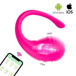 Vibrador Bluetooth Ponto G e Clitóris com Controle a Distância via Aplicativo - Image 6
