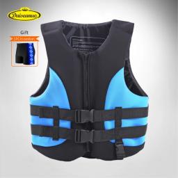 Casaco salva-vidas para adultos, coletes de neoprene impermeáveis, mergulho, surf, esqui aquático, equipamento de segurança caiaque, casacos - Image 1