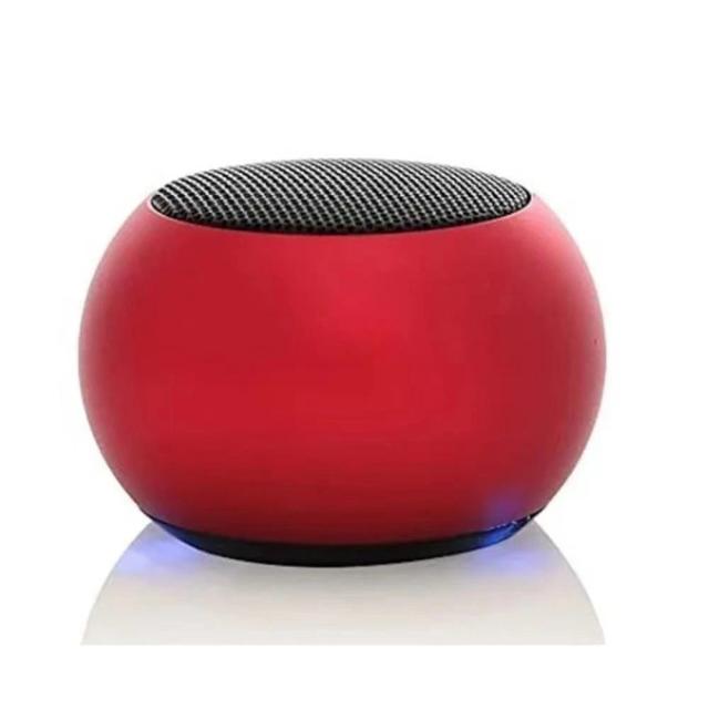 Mini Caixa de Som Bluetooth Metal Amplificada 3W - Som Poderoso em um Design Compacto