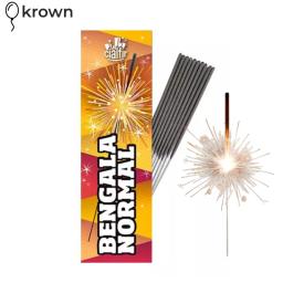 CIALFIR-Sparklers coloridos ou normais, Sparkler estrela amarela para festa, casamento, aniversário, aniversário, chuveiro de bebê, 9cm vara-8 cm pó, total 17cm, pequeno, 50, 100, pacote 200 - Image 2