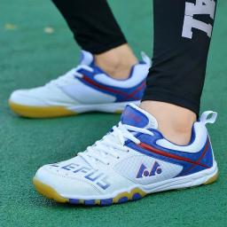 Lefus tênis masculinos tênis de badminton tamanho 36-45 mulher anti deslizamento de pouco peso tênis de mesa esportes sapatos de atletismo handebol - Image 2