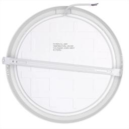 Kit 6 Painel Plafon 25w Led Redondo Sobrepor Luz Branco Frio - Image 6