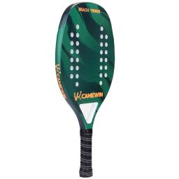 Raquete Beach Tennis Camewin Original Leve Fibra Carbono e Fibra de vidro Raquete Profissional com capa protetora Lançamento - Image 3