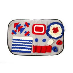 Snuffle Mat for Dogs Tapete de alimentação para cães Sniff Matress Enriquecimento interativo para cães Nariz Snuffle Cobertor para treinamento de cães idosos - Image 5