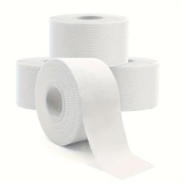 Fita esportiva branca, adesivo forte, nenhum resíduo pegajoso, fita atlética e envoltório, fitas de ginástica atlética - Image 1