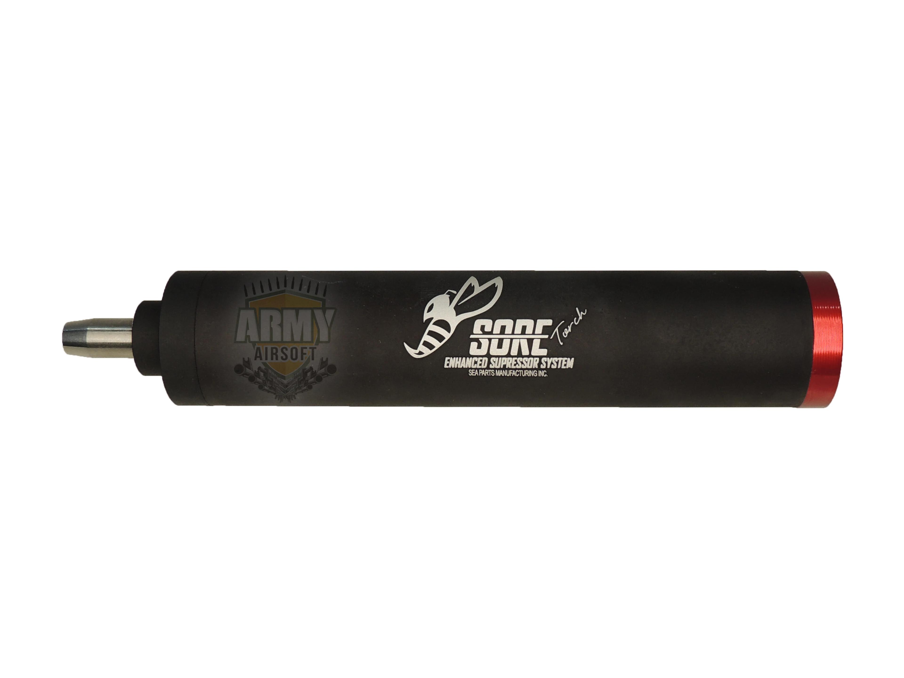 Silenciador Supressor Sea Airsoft Parts 140 X 28 Mm Sore - Image 1