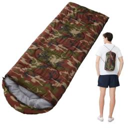 Saco de dormir impermeável leve, Algodão ultra leve, Saco de dormir do inverno - Image 4