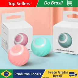 Bola mágica rolante automática para gato, Brinquedos inteligentes interativos, Acessórios para jogos internos, Brinquedo interat - Image 1