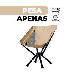 Cadeira Alumínio Dobrável Portátil Leve Pesca Camping Quintal Bask - Image 6