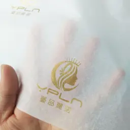 Personalizado 17g impresso seda que envolve o papel de empacotamento do tecido com logotipo para a roupa - Image 2
