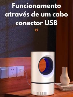 SKYTUR Armadilha Luminária Mata Mosquito Usb 6 Leds Uv Mosquiteiro Portátil Doméstico Silencioso - Envio Rápido - Image 3