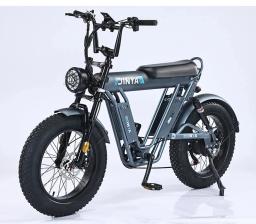 Elétrico Fat Tire Ebike, Bicicletas Sujeira, Bicicleta Da Cidade, Bateria De Lítio, 7 Velocidade, 48V, Novo, 2022 - Image 4