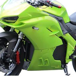 Motocicleta elétrica de alta velocidade para adultos, longa quilometragem, bonito cross-country, corridas e viagens, 72V, 1000W-20000W - Image 4