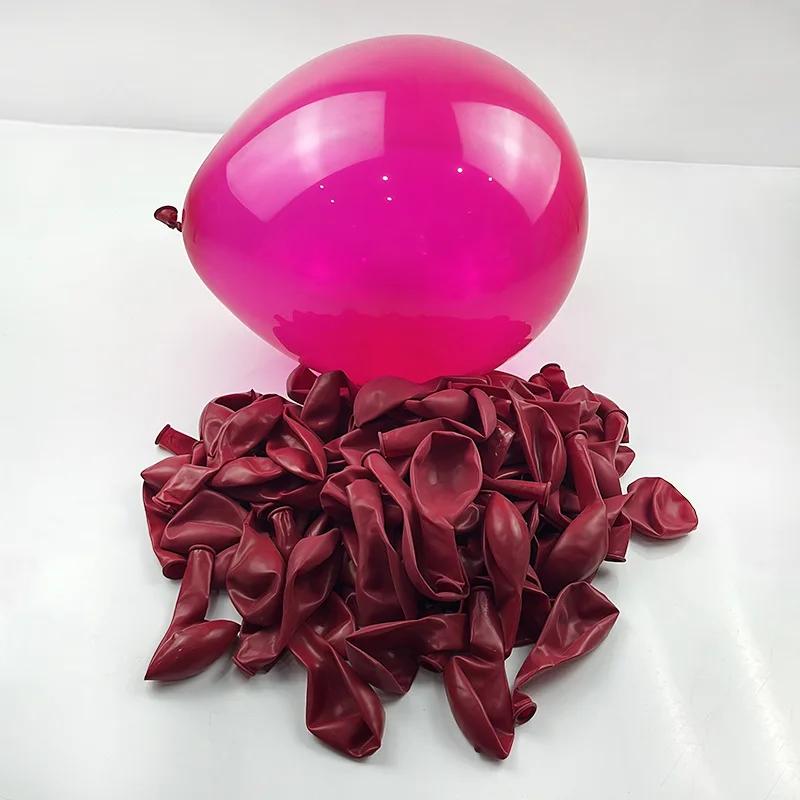 Looner-Látex Pérola Bolha Balão, Crystal Clear, Transparente, Decorações de Festa de Aniversário, Bobo, Hélio, 12 ", Novo Tempo, Crianças - Image 1
