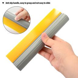 Ehdis 10/14/23cm lâmina de borracha rodo janela limpeza turbo raspador silicone limpador de água gelo neve pá carro ferramenta de lavagem de vidro - Image 5