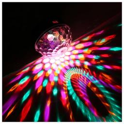 Bola Maluca RGB 30w Globo Maluco DMX DJ Sensor de Musica Esfera Colorida Led Festa E Balada - Image 5