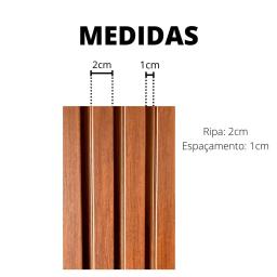 Painel Ripado 100% MDF - Escolha Medidas e Cores - Cabeceira de cama, Rack de TV, Móveis de Decoração para Divisórias e Paredes - Image 2