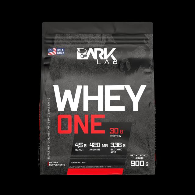 Whey Protein One Refil 900g Dark Lab Proteína com BCAA e Glutamina