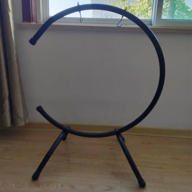 Suporte para Gongo de 70 cm com Tipo Gongo para Instrumentos de Percussão de 45 a 60 cm