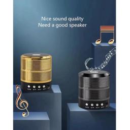 Mini Caixa de Som Bluetooth/ Caixinha de Som Portátil/ Carregador USB/ MP3 P2 SD Rádio AM-FM- Envio Rápido P/ Todo o Brasil - Image 3