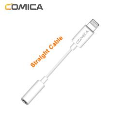Comica-CVM-SPX-MI Audio Cabo Adaptador, TRRS para Lightning, transmissão de dados duplex, cabo de som para microfone, 3,5mm - Image 5