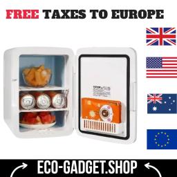 VEVOR-Geladeira portátil Mini Car, Skincare Geladeira, Refrigerador, Comida e Bebida Caixa De Armazenamento, Recipiente para Casa, Carro e Bar Uso, 10L - Image 1