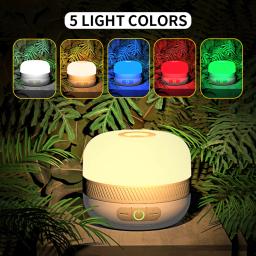 Recarregável LED Camping Lanterna, lanterna com ímã, luminária, luz de emergência portátil, ao ar livre, 230 horas, novo - Image 5