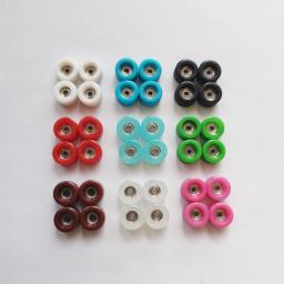Rodas de dedo de uretano com rolamento ABEC 7 para conjunto profissional de skate de dedo mini brinquedos de skate - Image 3