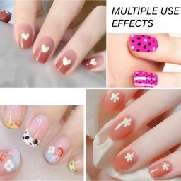 Cnhids arte acrílica ferramentas de pontilhamento de cristal profissional conjunto de pincéis de unhas diy padrão de unhas falsas linha pintura caneta escultura escovas - Image 4