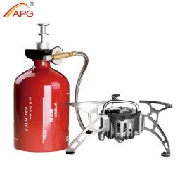 Kit Fogareiro Multicombustível Camping Trekking Cicloviagem Acampamento Pesca Bike - Image 2