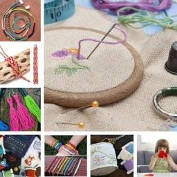 Cores misturadas Linha bordada, meadas de costura de algodão, Kit Fio Ponto Cruz, Ferramentas DIY, Pulseiras, Artesanato, 24 Pcs, 50 Pcs, 100 Pcs, 200 Pcs, 250 Pcs, 447Pcs - Image 6
