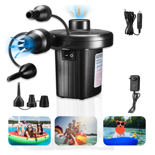 Inflador Elétrico para Colchões e Piscinas Infláveis - Praticidade e Eficiência em Cada Uso
