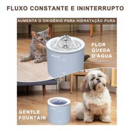Auto Sensor bebedouro para gatos e cães, fonte de água sem fio, Pet Water Dispenser, acessórios bebedouro, 1.6L - Image 2