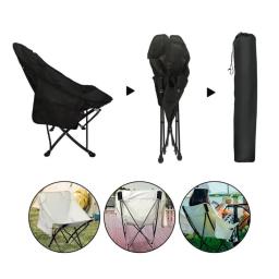 Cadeira Para Camping Compacta Com Saco Para Armazenar Dobrável Portátil Apropriado Para Acampamento - Image 2