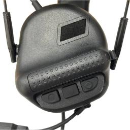 DIY Tiro Tático Fone de Ouvido com Cancelamento de Ruído com Kit de Suporte com PTT Fit OPS Core ARC e Capacete Team Wendy M-LOK - Image 3