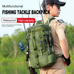 Saco multifuncional tático para homens, mochila de pesca, equipamento de armazenamento, alta qualidade - Image 2