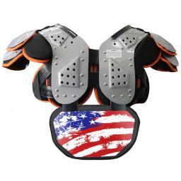 DAWG Futebol Back Plates para Crianças, Juventude Rugby Backplates, Matte Low Back Pads, Protetores de Alto Impacto, Back Flaps - Image 2