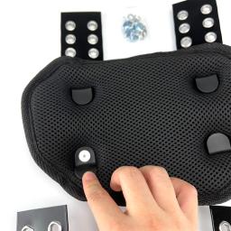DAWG Futebol Back Plates para Crianças, Juventude Rugby Backplates, Matte Low Back Pads, Protetores de Alto Impacto, Back Flaps - Image 3