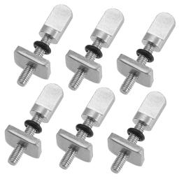 Parafuso De Fin De Prancha De Aço Inoxidável Parafusos De Fin De Surf, Longboard Deslizante, Unhas De Aleta Única, Substituindo Parafusos, M4, 3Pcs, 6Pcs - Image 1
