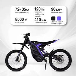 2025 Fornecimento de fábrica 79 bike pro 8500W 74V 90KM/H Offroad Motocicleta E-Dirt Bike Motocicleta elétrica para venda - Image 2