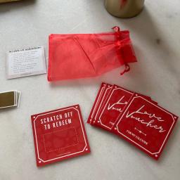Cartões raspadinhas para aniversário, ingressos para o dia dos namorados, nota amor, diversão romântica, presente DIY, presente de aniversário, voucher de casais, 10 peças - Image 3
