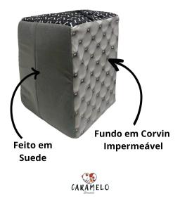 Cama Pet Iglu: Pequena: para Cachorro e Gato em Suede Casinha Toca com Almofada, no Frio Casa e no Calor Caminha Ninho - Image 6