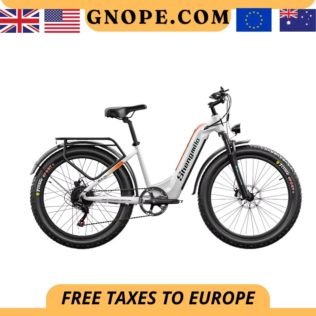 Shengmilo mx06 cidade bicicleta elétrica 1000w bicicleta urbana bicicleta gorda elétrica 26 "e-bike 48v17.5ah bateria adulto e-mountainou bicicleta - Image 1